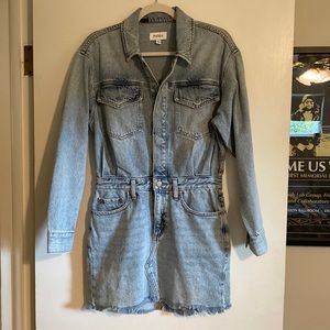 Pistola Nina Denim Long Sleeve Dress